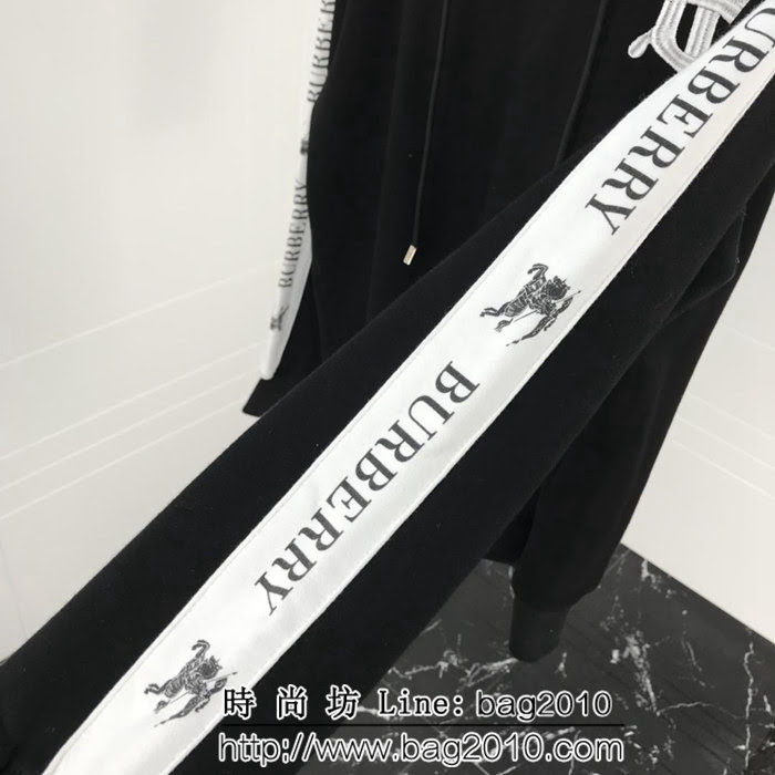 BURBERRY巴寶莉 Riccardo Tisci限量專屬標識 英倫B字母 連帽抓絨男款衛衣 ydi1343